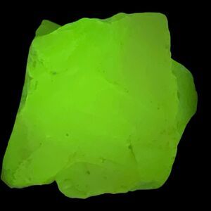 Opalescent Clear Layered Art Glass Cullet‎ Glowing Manganese Slag Glass #5GX19